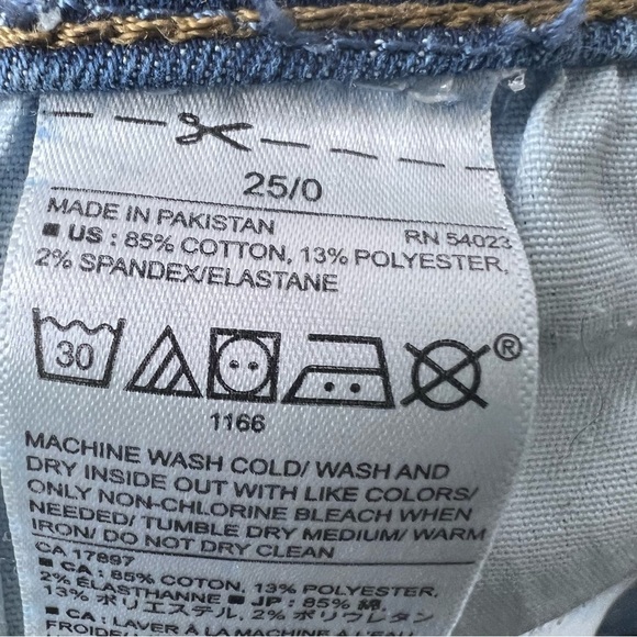 Banana Republic Sculpt Skinny Jeans Size 25 - Picture 7 of 9